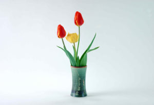 Vase, Tischvase, Flora, grün