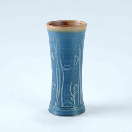 Vase "Flora" große Variante blau